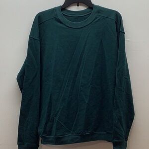 Gildan Dark Green Size Large Solid Color Sweatshirt. New Without Tags